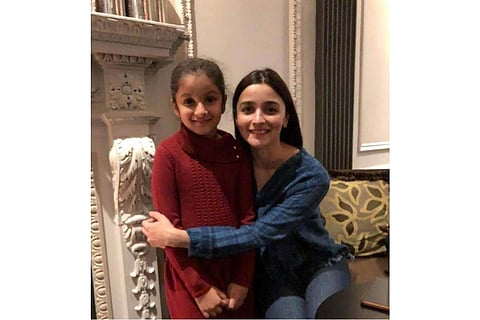 Alia Bhatt and Sitara
