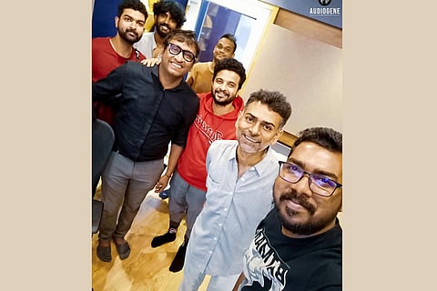 Alphonse and team at studio