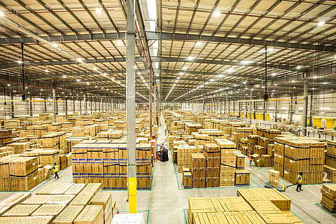 Amazon fulfillment centre in Kolar