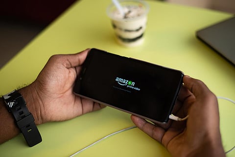 Amazon Prime Video app on phone