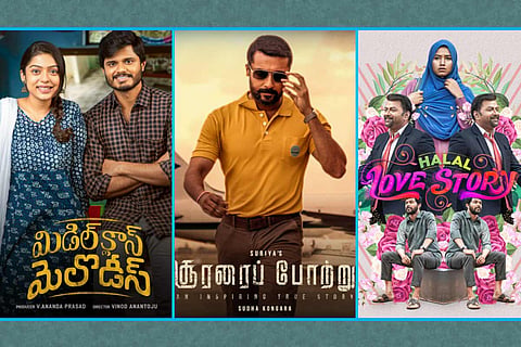 Soorarai Pottru, Halal Love Story, and Middle Class Melodies