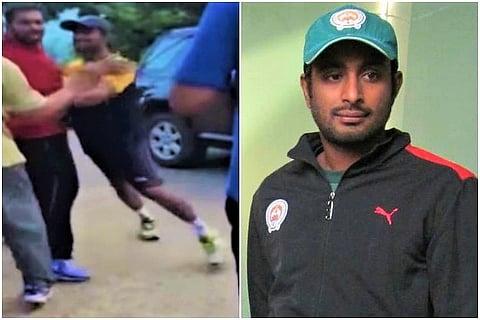Watch: Cricketer Ambati Rayudu gets into scuffle with senior citizen in Hyderabad