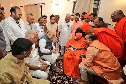 Will Amit Shah’s hint at Centre’s stand on Lingayat issue end up helping the Congress?