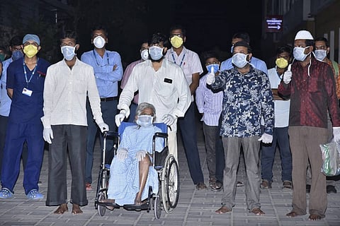 85-year-old woman in AP recovers from COVID-19, her son succumbs to infection
