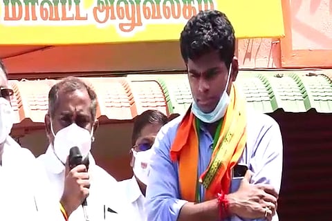 IPS turned politician Annamalai