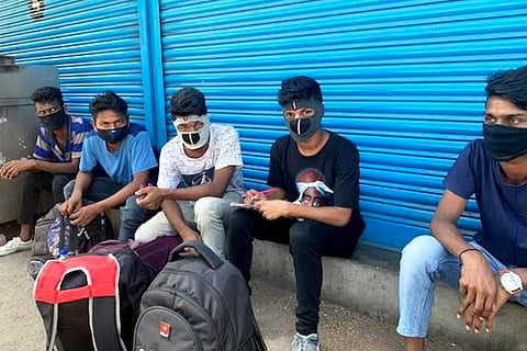 Anuji and his friends in Chennai