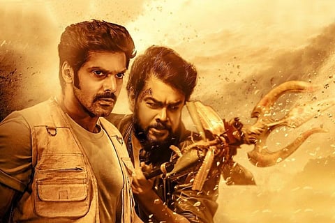 Poster of Aramanai 3 featuring Arya and Sundar C