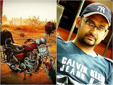 Thrissur man quits job, sells property to take on the world with his Royal Enfield