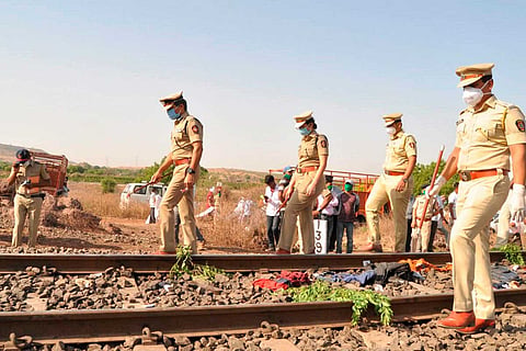Aurangabad train accident