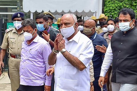 BS Yediyurappa on his way to resign as Karnataka CM for the seconf time in three years