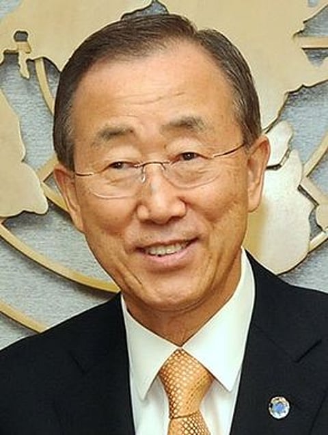 Ban Ki-moon adopts lion cub