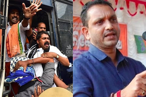 8 BJP workers arrested at Nilakkal for defying police orders at Sabarimala