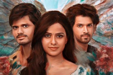 Poster from Telugu movie Baby