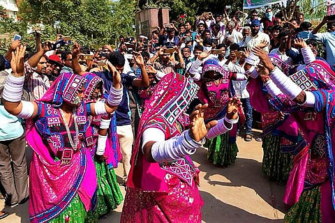 Telangana reservation battle intensifies: After Gonds, Lambadas protest in Hyderabad