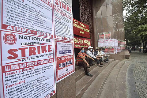Bank strike
