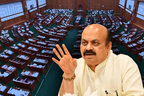 Karnataka anti-conversion Bill tabled in Assembly: File image of Basavaraj Bommai