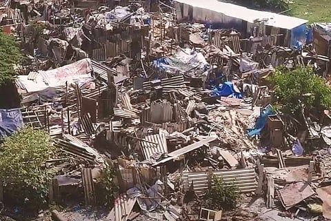 Chennai residents forcefully evicted by Slum clearance board in the midst of pandemic