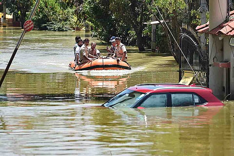 Bengaluru flooding prompts political slugfest between BJP, Congress
