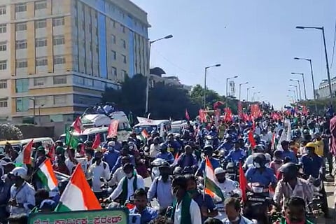 Protest in Bengaluru