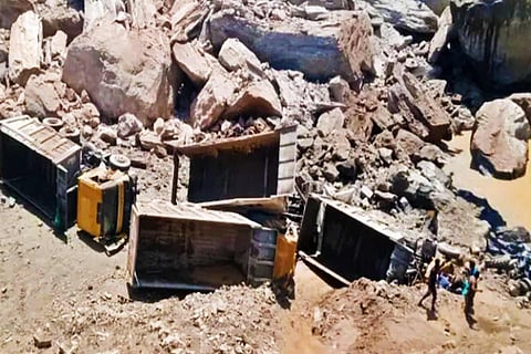 Mining accident in Bengaluru