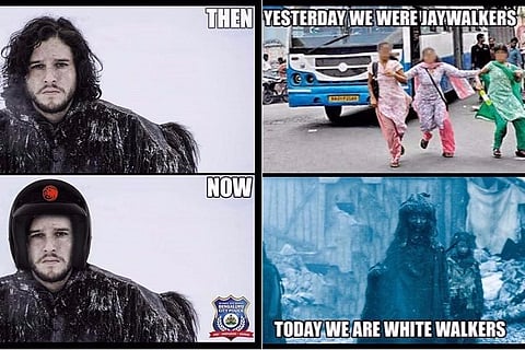Turning GoT theories into safety tips: Bengaluru police’s social media feed has swag