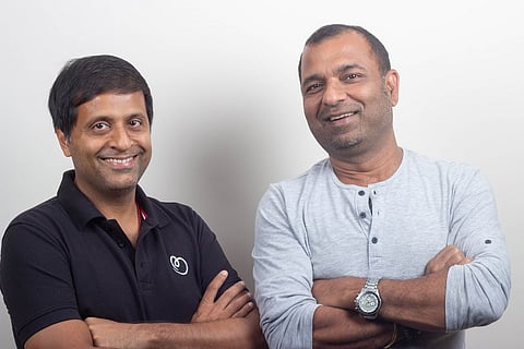 Betterplace cofounders Saurabh Tandon and Pravin Agarwala