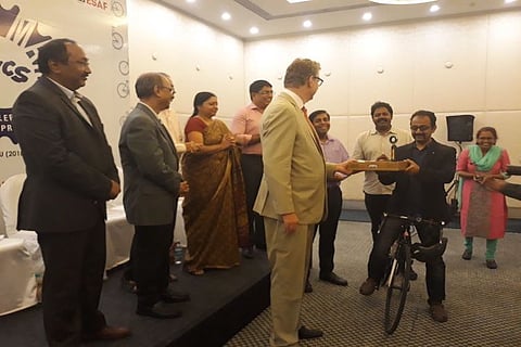 Pedalling his way to change: Sathya Sankaran becomes Bengaluru’s first bicycle mayor