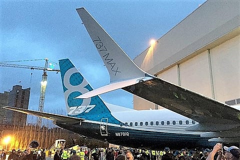 Boeing has said some 737 Max aircraft may have faulty parts on their wings