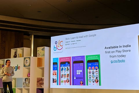 'Bolo' app won't send children's data to us: Google