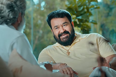 Mohanlal in Bro Daddy trailer