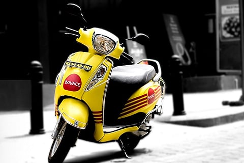 Scooter rental startup Bounce