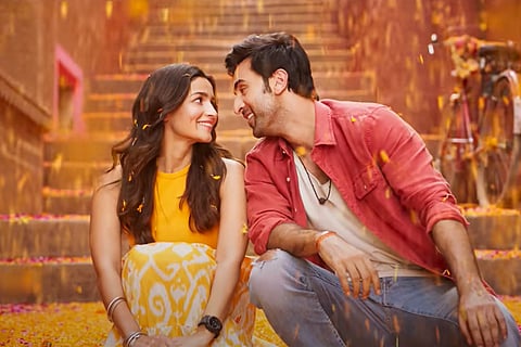 Alia Bhatt and Ranbir Kapoor in Brahmastra