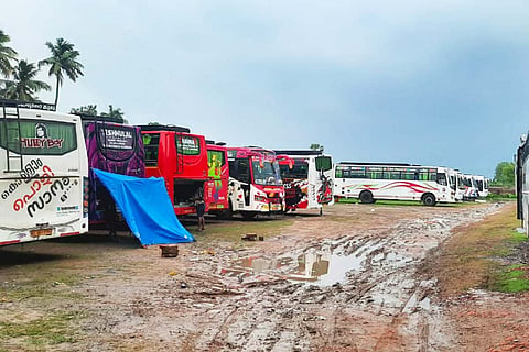 Bus stand