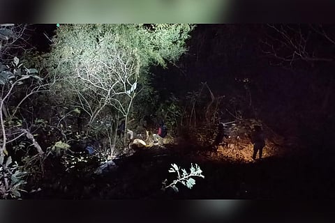 Bus accident in Vizag