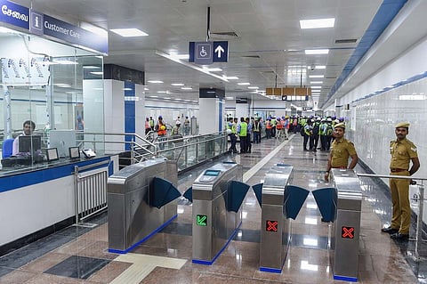 Chennai Metro station