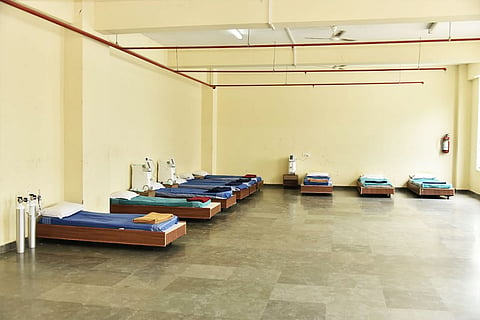 COVID-19 Care Center at Haj Bhavana, Bengaluru