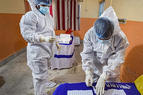 Frontline workers during the coronavirus pandemic