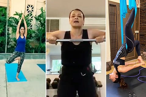 south indian actors working out