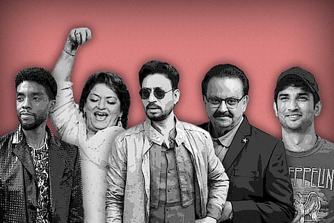 Chadwick Boseman, Saroj Khan, Irrfan Khan, SPB and Sushant Singh Rajput