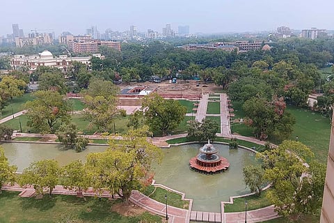 Revamped Central Vista Avenue stretching from the Vijay Chowk to the India Gate, in New Delhi,