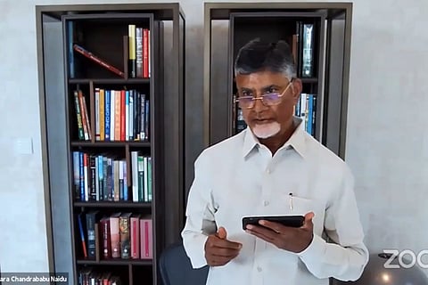 TDP Chief N Chandrababu Naidu