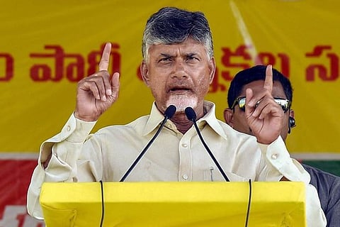TDP releases manifesto for urban local body elections.