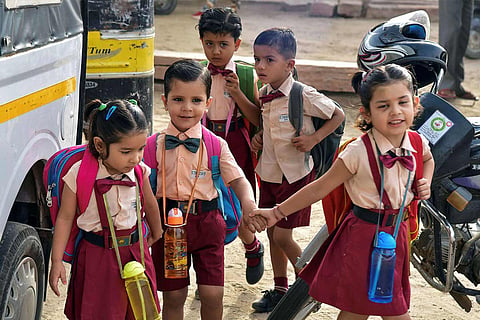 School children
