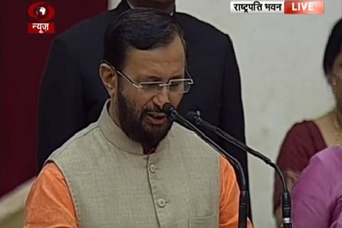 PM Modi cabinet reshuffle: Prakash Javadekar made cabinet minister