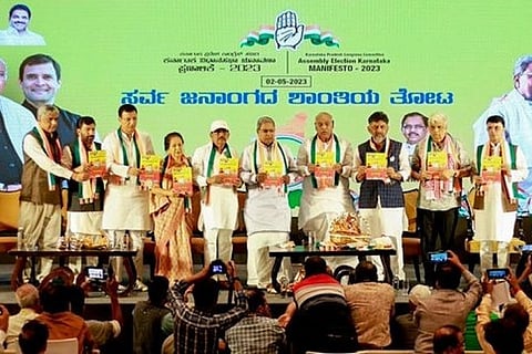 Congress manifesto promises