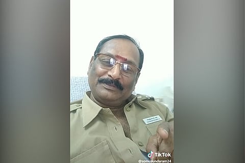 ‘Work hard, be jolly’: Chennai cop who went viral on Tik Tok for ‘Vaa Vennila’
