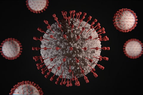 Representative image graphic of coronavirus