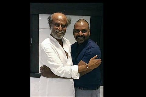 Raghava Lawrence meets Rajinikanth