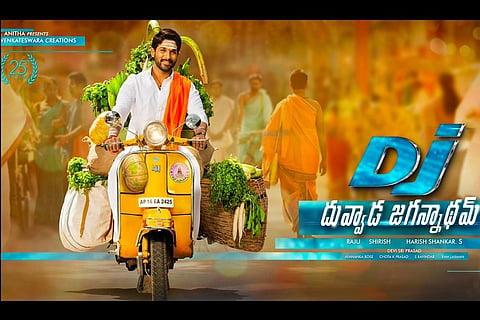 First look poster of Allu Arjun's 'Duvvada Jagannadham' released