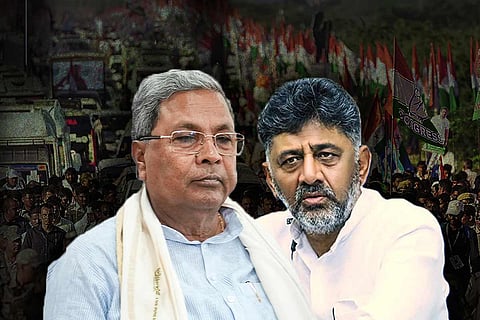 Siddaramaiah and DK Shivakumar